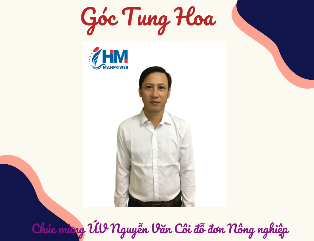 Chúc mừng ứng viên Nguyễn Văn Côi
